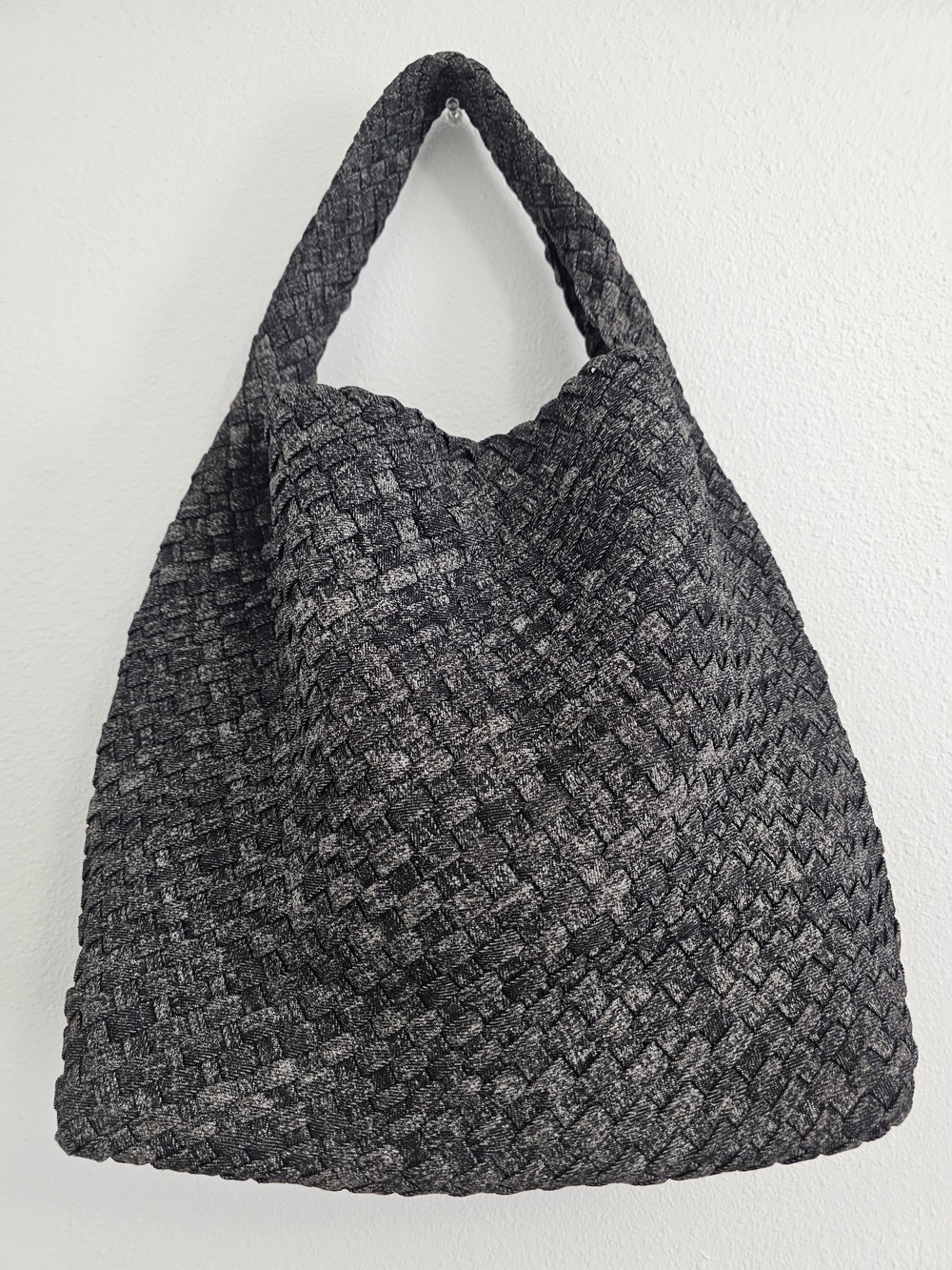 Melie Bianco Johanna Large Shoulder Woven Bag